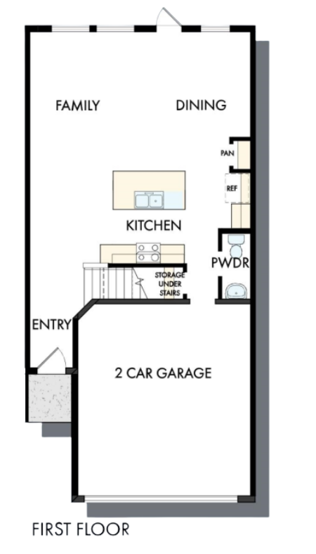 Magbee Townhome-First Floor