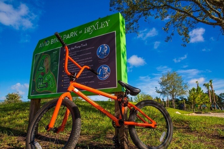 BMX bike pump park in Bexley