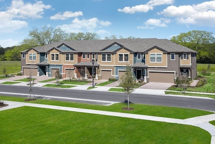 Bexley Lennar Townhome Mulberry and Celeste