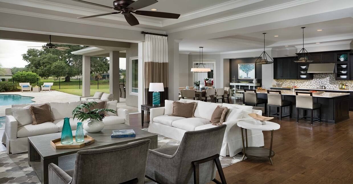 Arthur Rutenberg Model Home Interior in Bexley