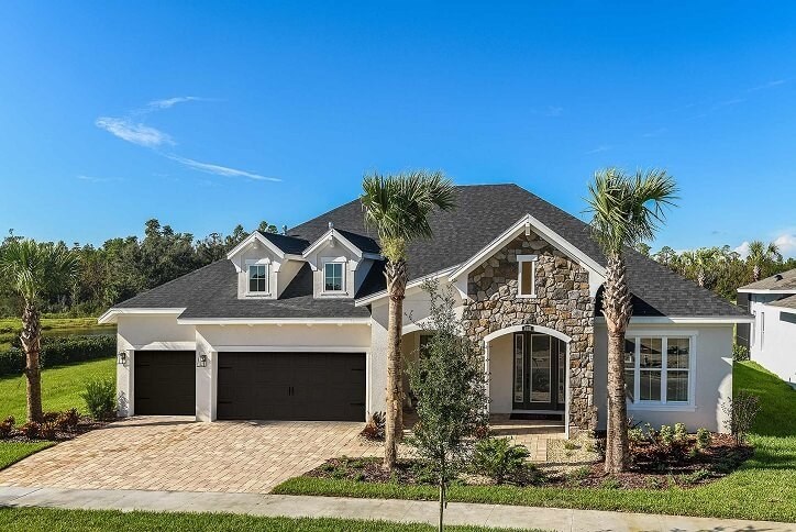 Bexley Cardel Homes Savannah Model Home Exterior