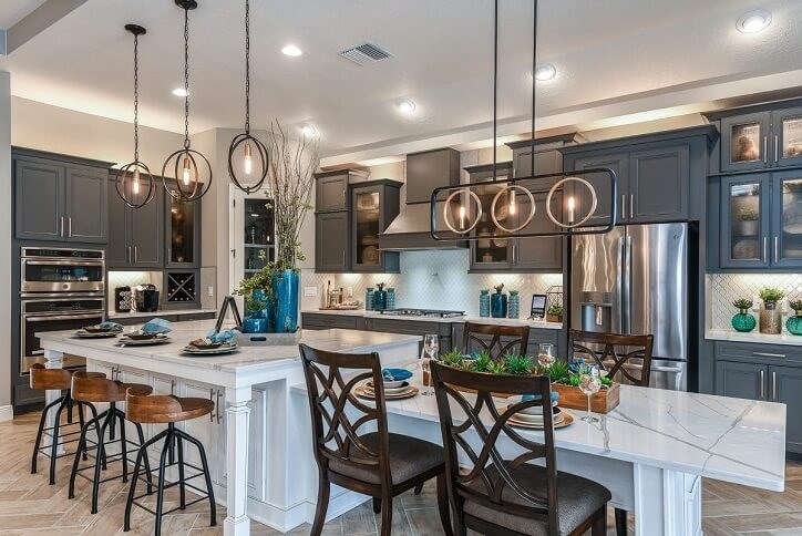 Kitchen of Bayshore II by Homes by WestBay in Bexley