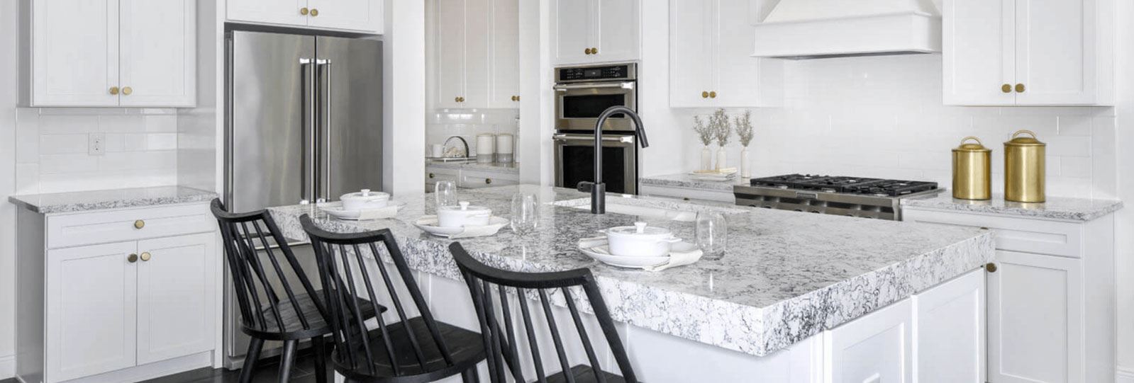 Kitchen of the Savannah model home in Bexley.