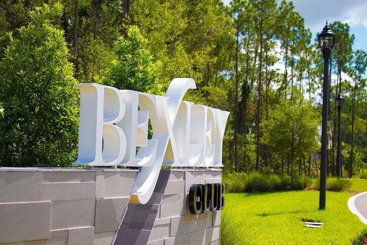 Bexley Club monument sign