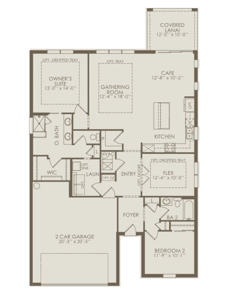 Del Webb-Pulte-Prosperity floor plan