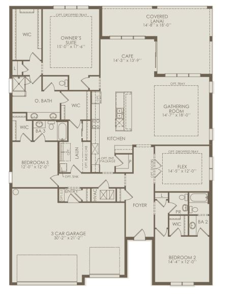 Del Webb-Pulte-Renown floor plan