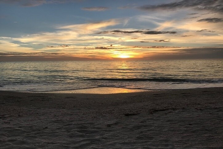 beach sunset