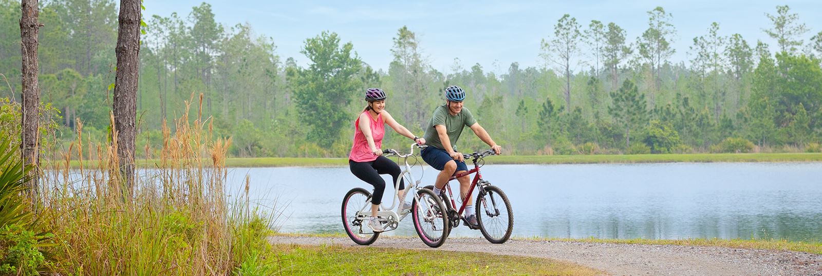 Residents can enjoy miles of trails and green spaces at Bexley