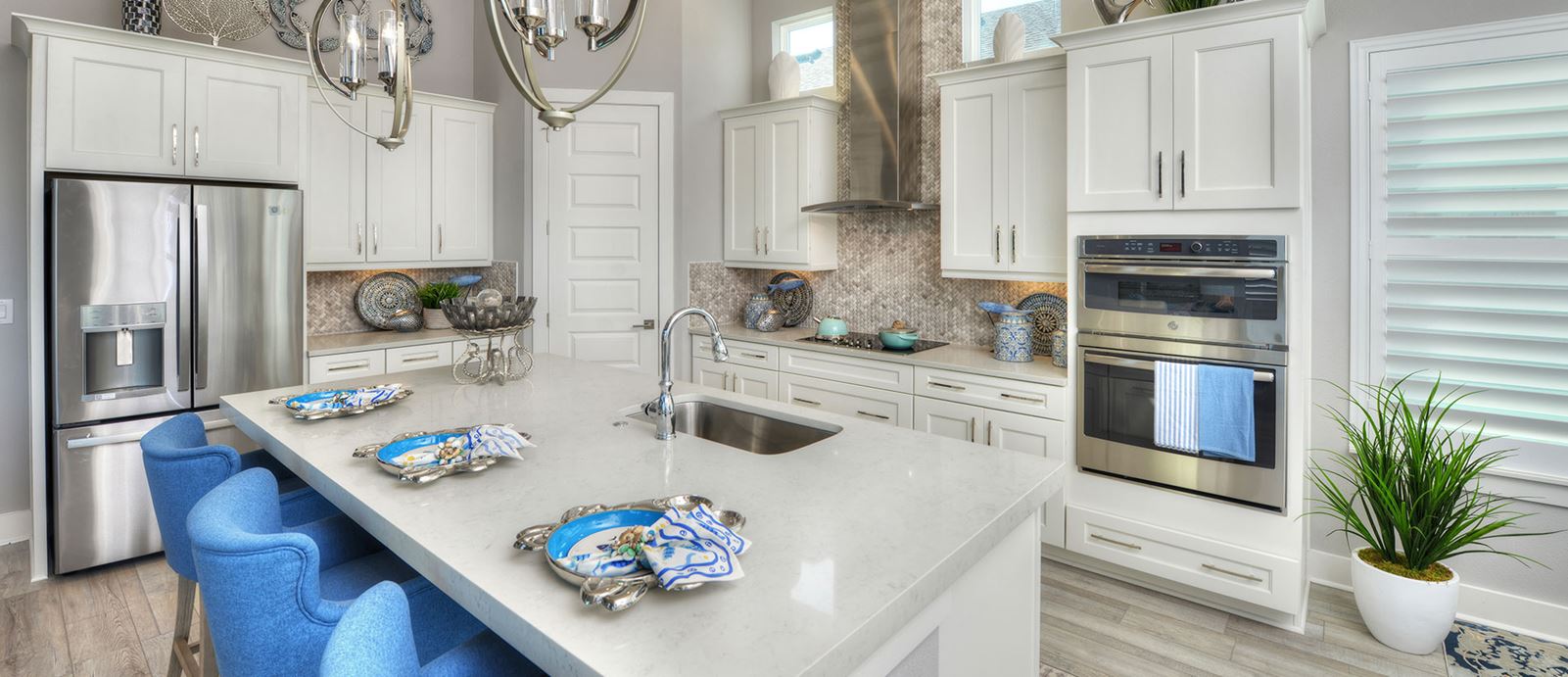 ICI Home Primrose model home kitchen
