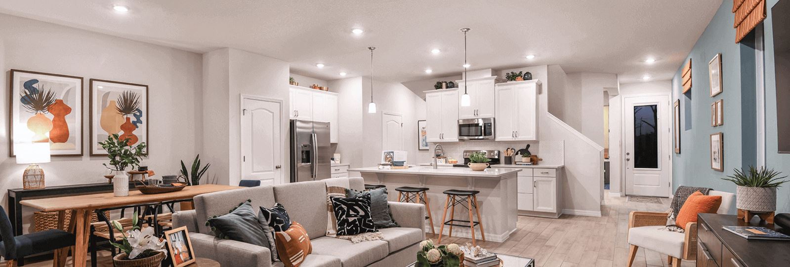David Weekley Homes model home kitchen, Bexley
