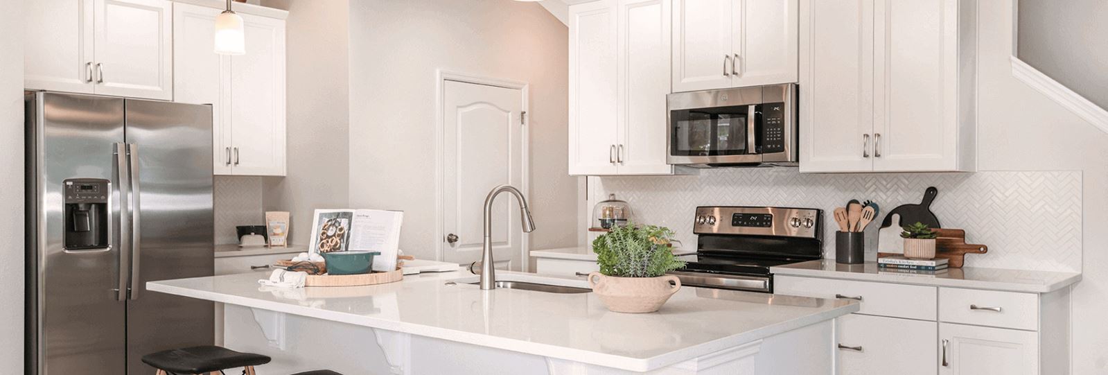 David Weekley Homes model home kitchen, Bexley