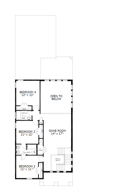 Bexley-ICI Homes-Azalea-Second Floor