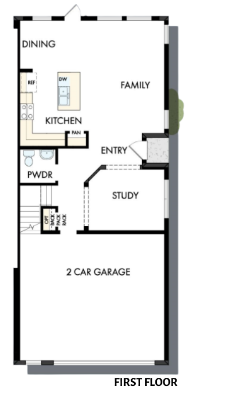 Bingley Townhome-First Floor