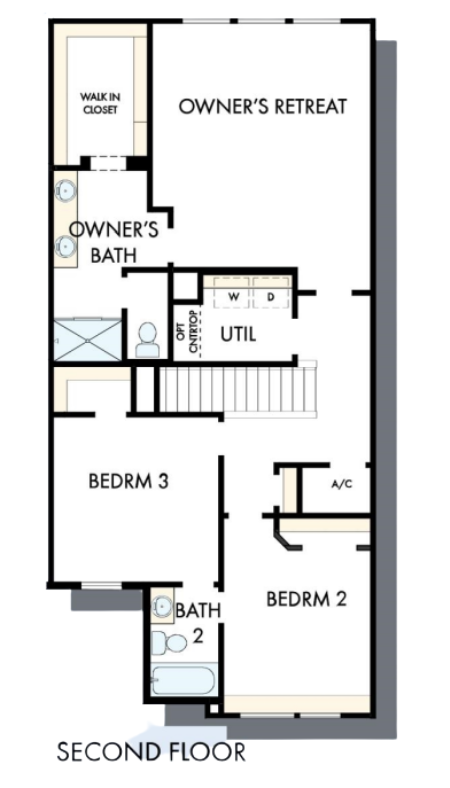 Magbee II Townhome-Second Floor