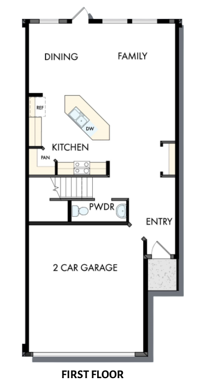 Truman Townhome-First Floor