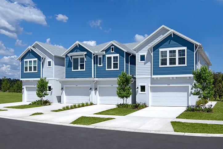 David Weekley Townhomes in Bexley