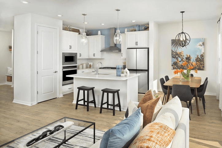 Kitchen, Bingley Townhome, Bexley