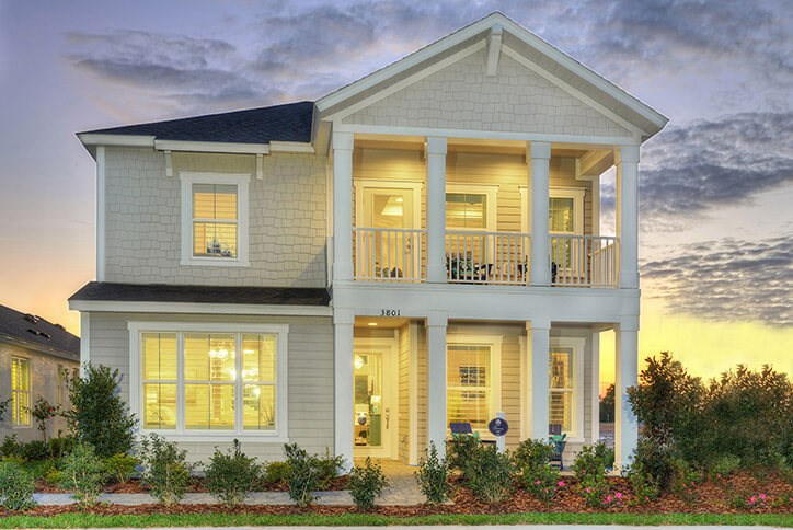 ICI Homes Primose model home in Baxley community
